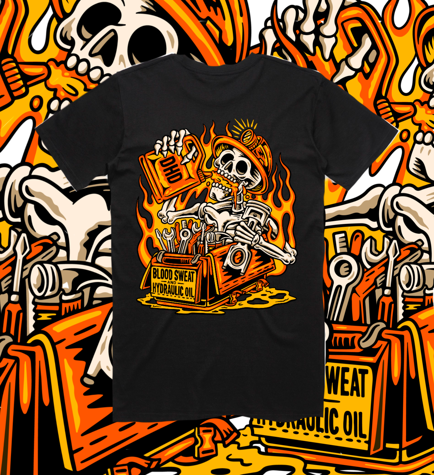 Flaming Fitter Ladies Tee